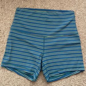 lululemon align high rise short 4* jacquard stripe